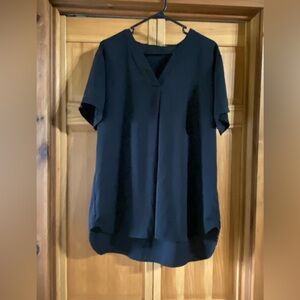 Black, extra large pullover, chiffon blouse
